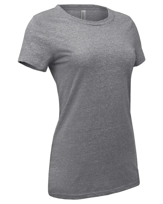 Threadfast Apparel Ladies' Triblend Short-Sleeve T-Shirt — view 37