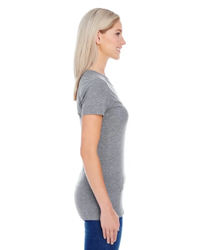Threadfast Apparel Ladies' Triblend Short-Sleeve T-Shirt — view 39