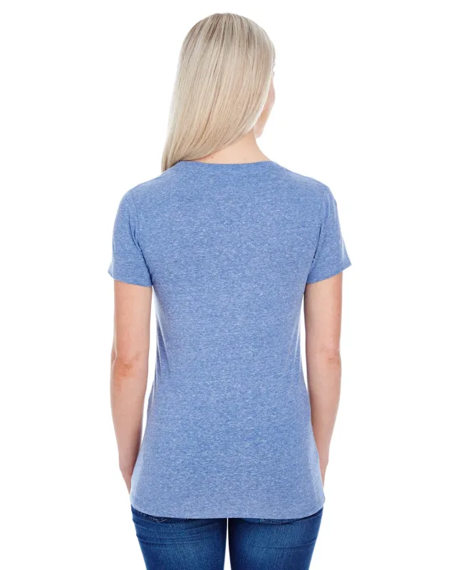 Threadfast Apparel Ladies' Triblend Short-Sleeve T-Shirt — view 40