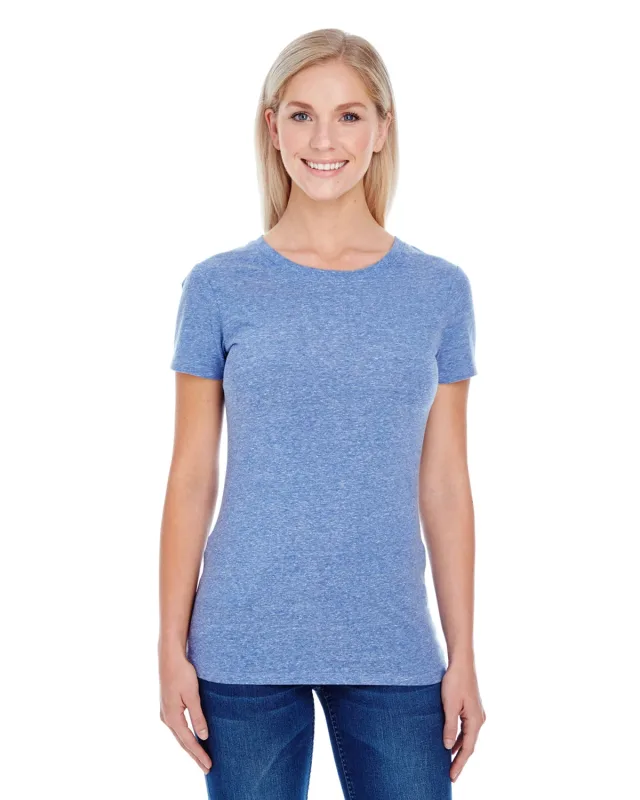 Threadfast Apparel Ladies' Triblend Short-Sleeve T-Shirt — view 41