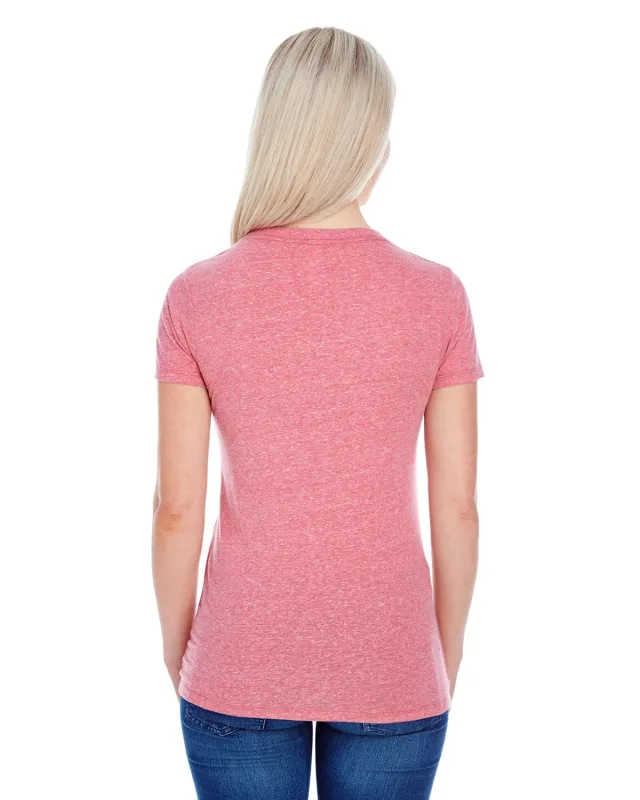 Threadfast Apparel Ladies' Triblend Short-Sleeve T-Shirt — view 46