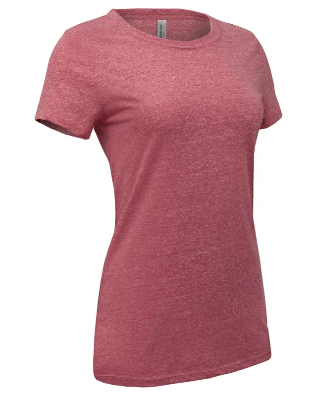Threadfast Apparel Ladies' Triblend Short-Sleeve T-Shirt — view 49