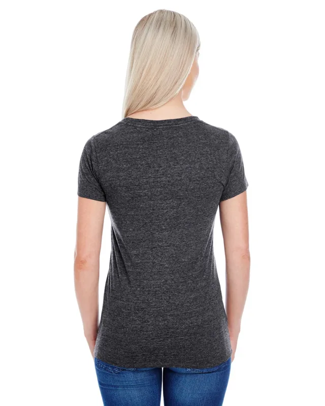 Threadfast Apparel Ladies' Triblend Short-Sleeve T-Shirt — view 7