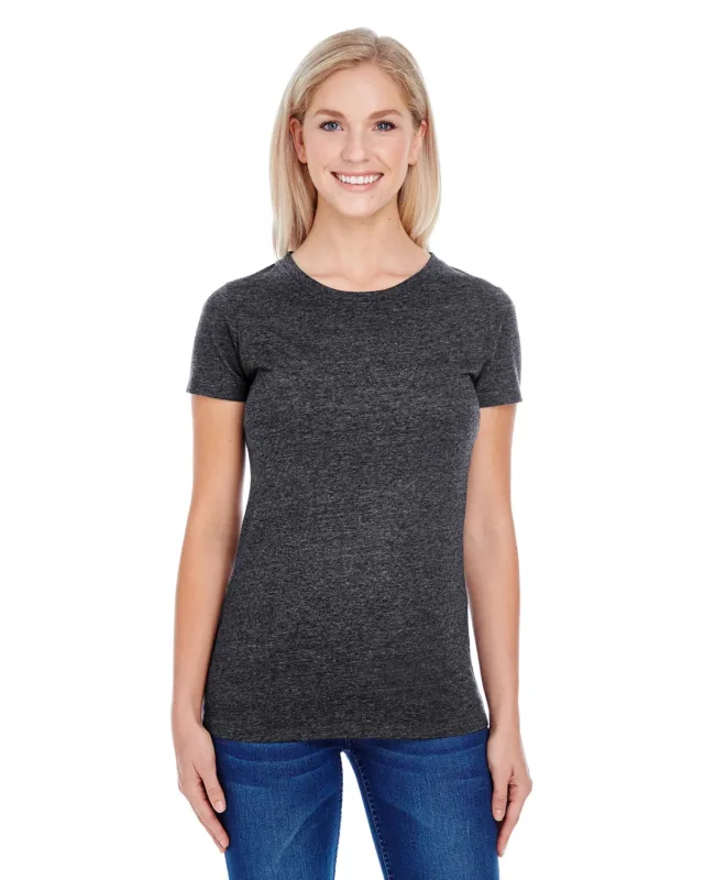 Threadfast Apparel Ladies' Triblend Short-Sleeve T-Shirt — view 8