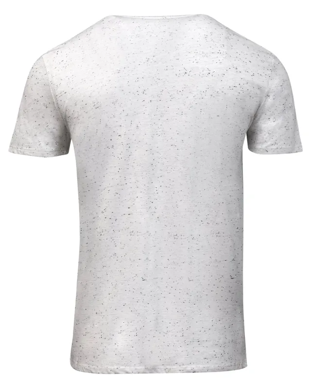 Threadfast Apparel Men's Triblend Fleck Short-Sleeve T-Shirt — view 8