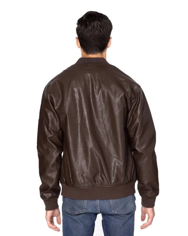 Threadfast Apparel Unisex Bomber Jacket — view 12