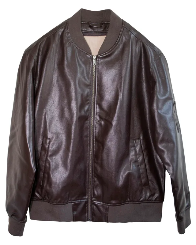 Threadfast Apparel Unisex Bomber Jacket — view 13
