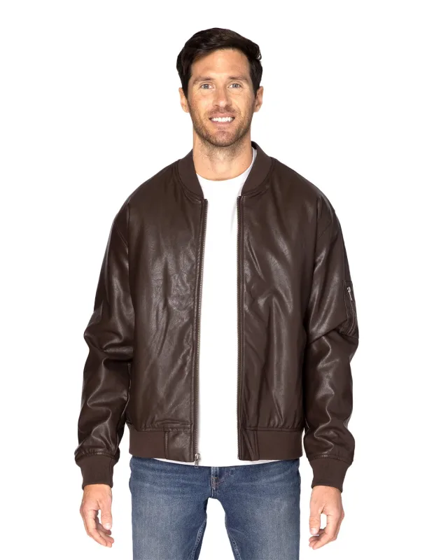 Threadfast Apparel Unisex Bomber Jacket — view 14