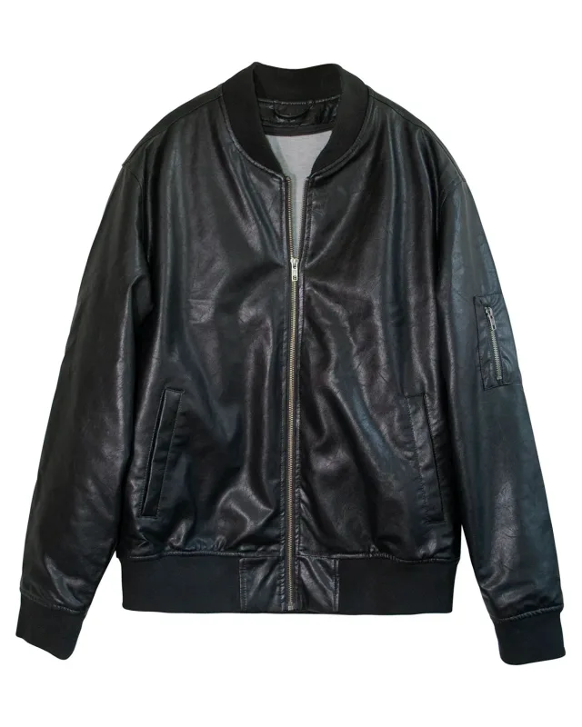 Threadfast Apparel Unisex Bomber Jacket — view 8
