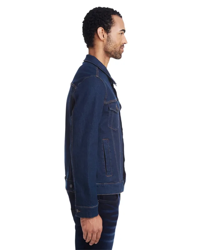 Threadfast Apparel Unisex Denim Jacket — view 10