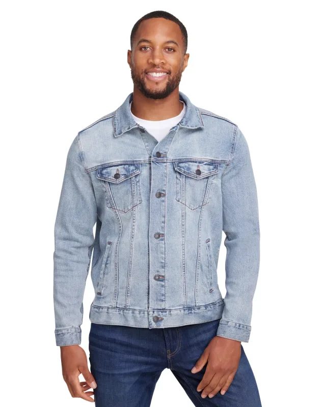 Threadfast Apparel Unisex Denim Jacket — view 12