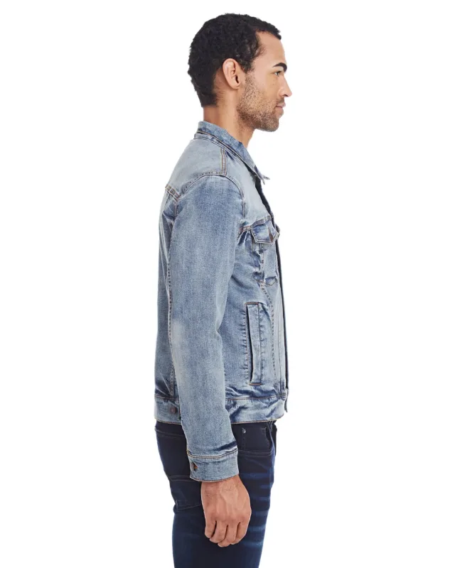 Threadfast Apparel Unisex Denim Jacket — view 13