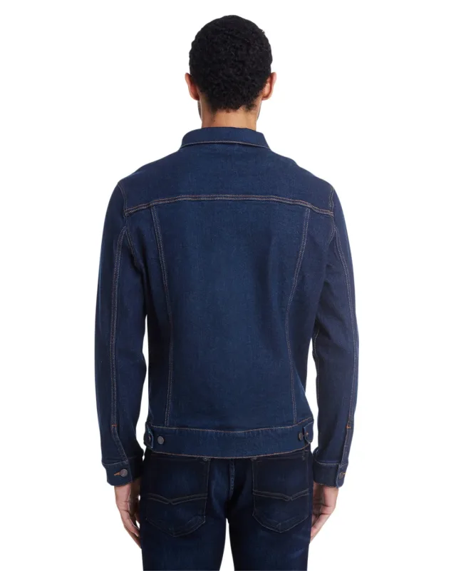 Threadfast Apparel Unisex Denim Jacket — view 5