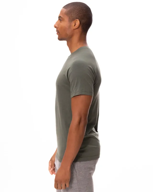 Threadfast Apparel Unisex Impact Raglan T-Shirt — view 3
