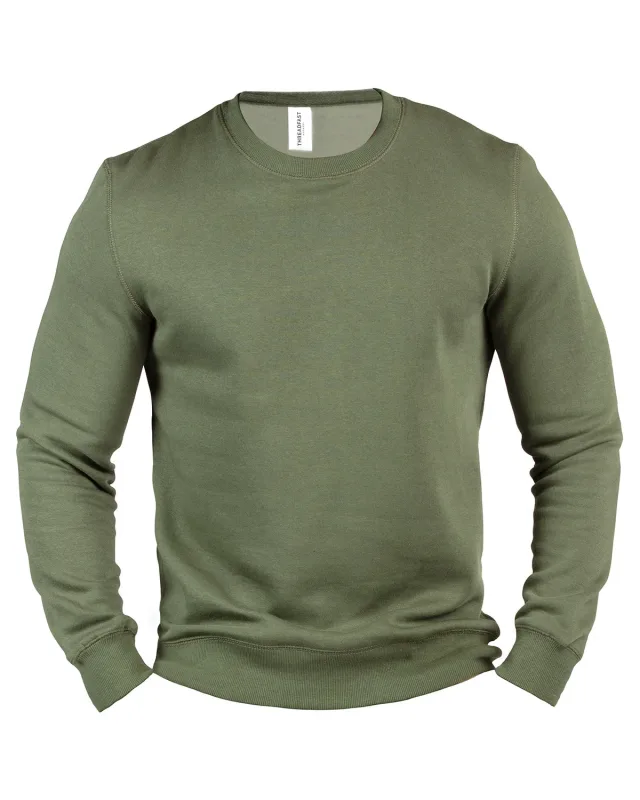 Threadfast Apparel Unisex Ultimate Crewneck Sweatshirt — view 7