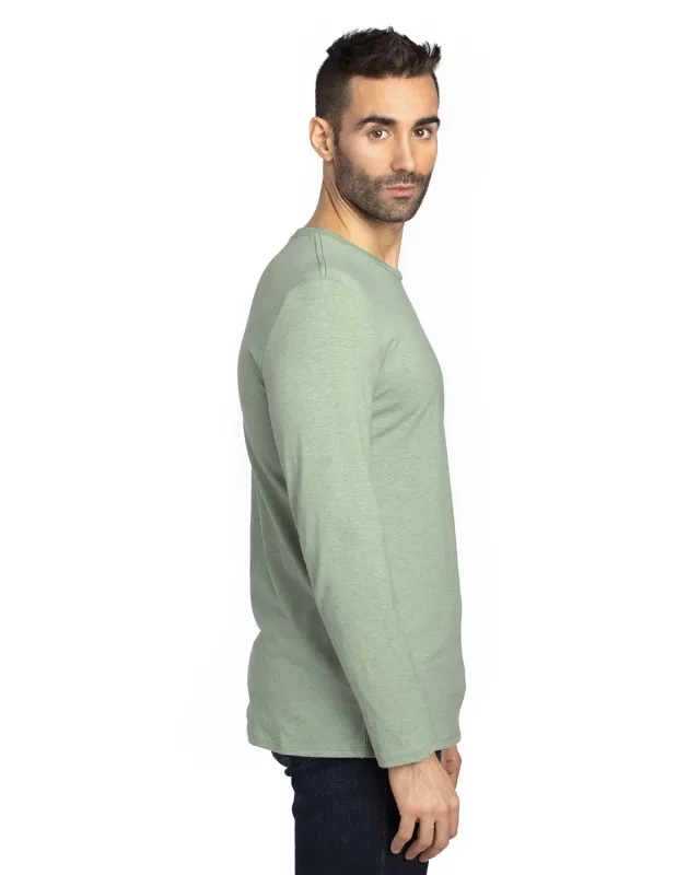 Threadfast Apparel Unisex Ultimate CVC Long-Sleeve T-Shirt — view 11