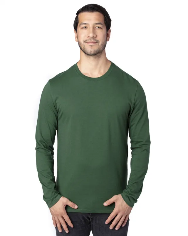 Threadfast Apparel Unisex Ultimate CVC Long-Sleeve T-Shirt — view 13