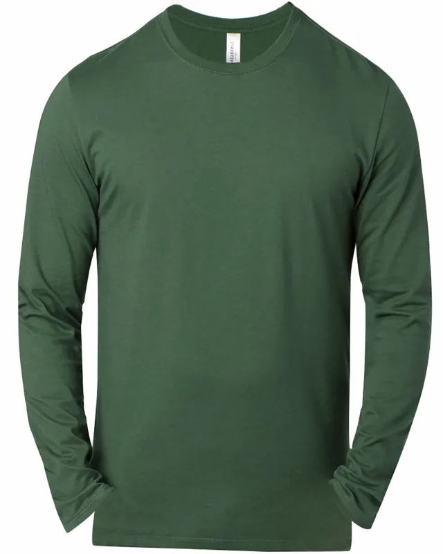 Threadfast Apparel Unisex Ultimate CVC Long-Sleeve T-Shirt — view 14