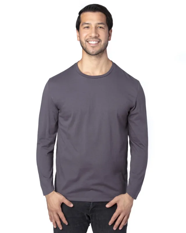 Threadfast Apparel Unisex Ultimate CVC Long-Sleeve T-Shirt — view 17