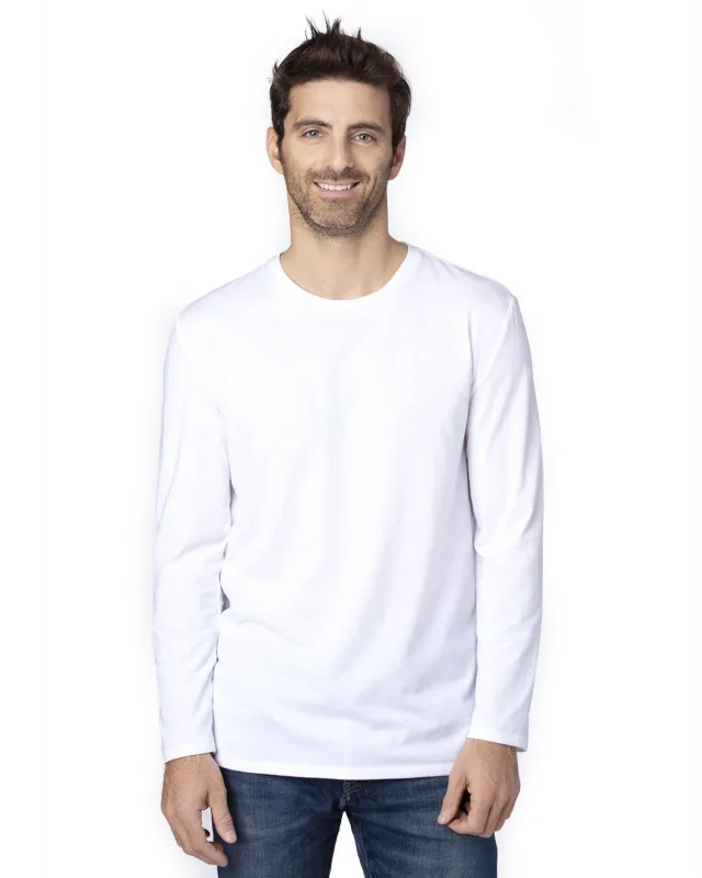 Threadfast Apparel Unisex Ultimate CVC Long-Sleeve T-Shirt — view 2