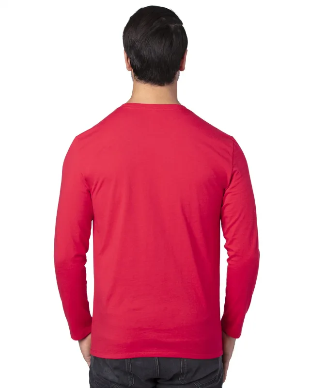 Threadfast Apparel Unisex Ultimate CVC Long-Sleeve T-Shirt — view 36