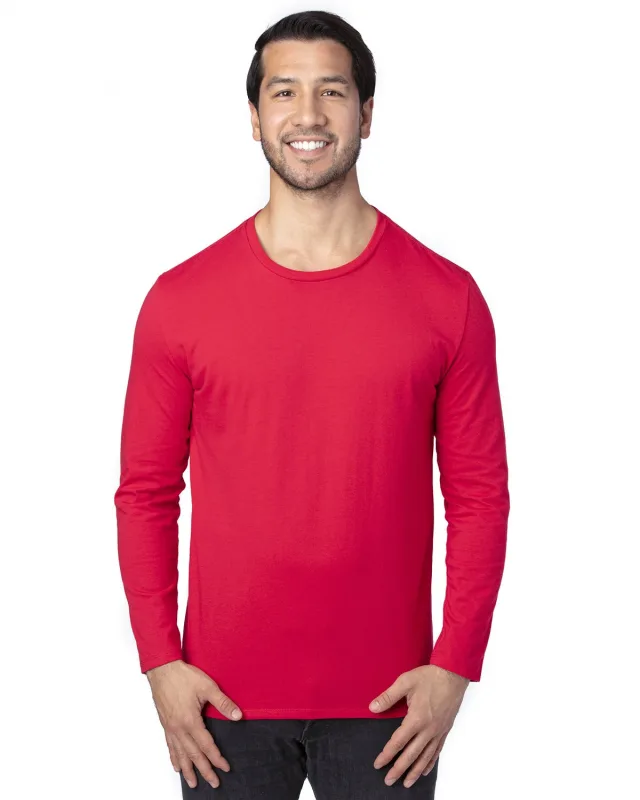 Threadfast Apparel Unisex Ultimate CVC Long-Sleeve T-Shirt — view 37