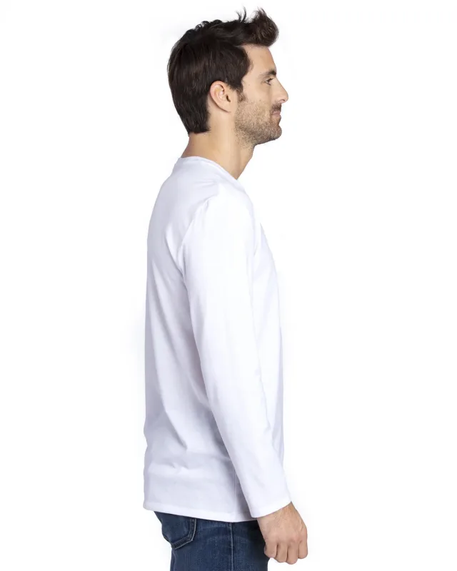 Threadfast Apparel Unisex Ultimate CVC Long-Sleeve T-Shirt — view 4