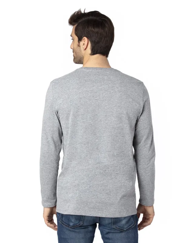 Threadfast Apparel Unisex Ultimate CVC Long-Sleeve T-Shirt — view 5