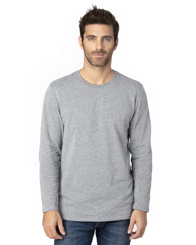 Threadfast Apparel Unisex Ultimate CVC Long-Sleeve T-Shirt — view 6