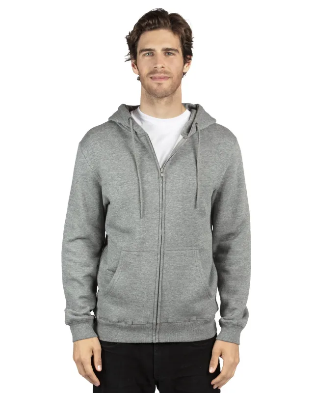 Threadfast Apparel Unisex Ultimate Fleece Full-Zip Hooded Sweatshirt — view 10