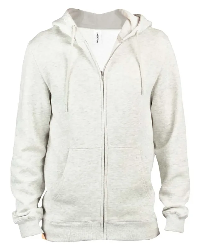 Threadfast Apparel Unisex Ultimate Fleece Full-Zip Hooded Sweatshirt — view 15