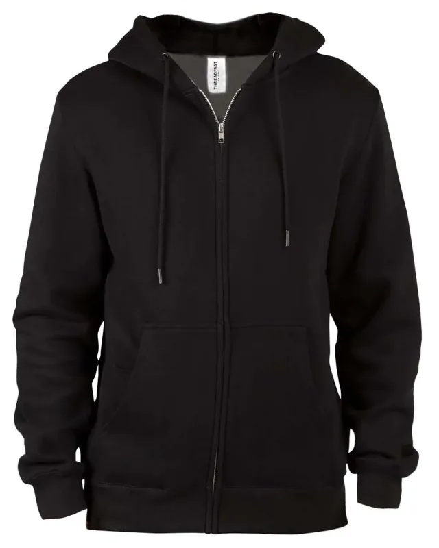 Threadfast Apparel Unisex Ultimate Fleece Full-Zip Hooded Sweatshirt — view 19