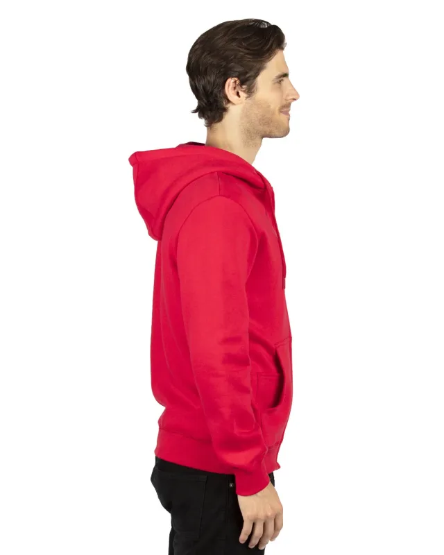 Threadfast Apparel Unisex Ultimate Fleece Full-Zip Hooded Sweatshirt — view 24