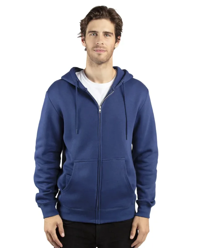 Threadfast Apparel Unisex Ultimate Fleece Full-Zip Hooded Sweatshirt — view 30