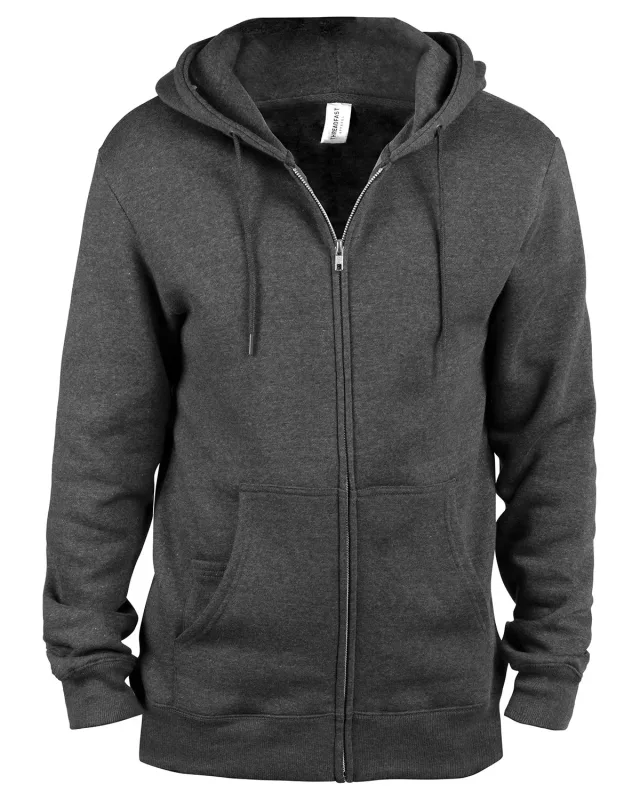 Threadfast Apparel Unisex Ultimate Fleece Full-Zip Hooded Sweatshirt — view 39
