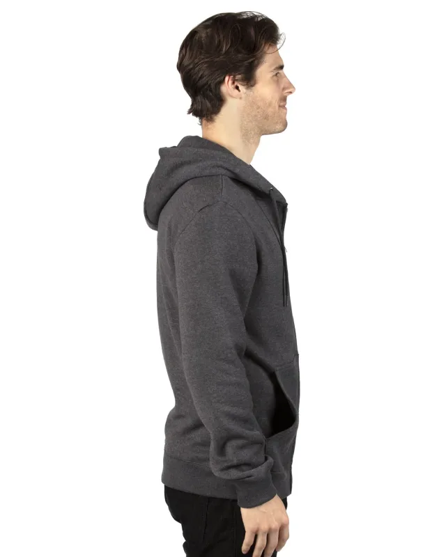 Threadfast Apparel Unisex Ultimate Fleece Full-Zip Hooded Sweatshirt — view 40