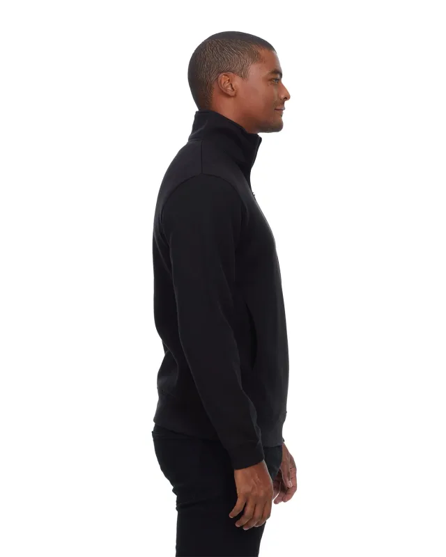 Threadfast Apparel Unisex Ultimate Fleece Quarter-Zip Sweatshirt — view 12