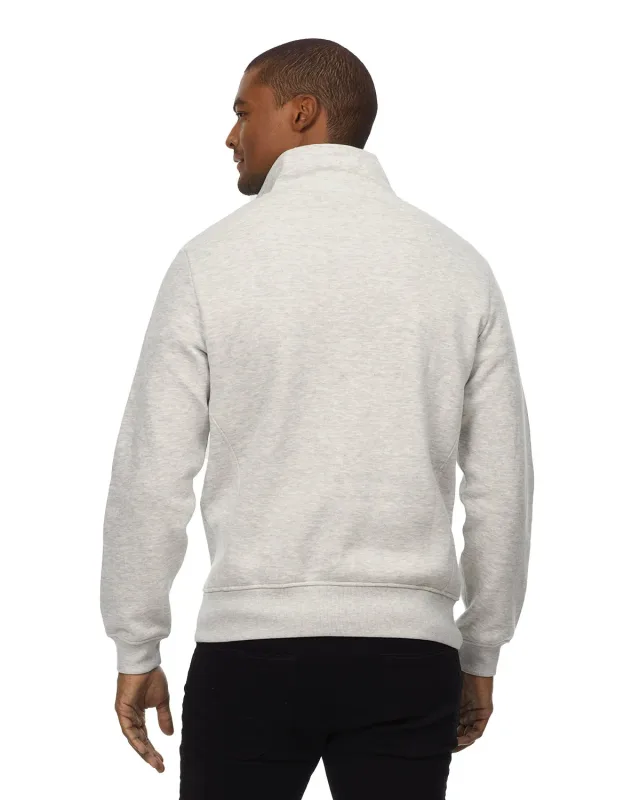 Threadfast Apparel Unisex Ultimate Fleece Quarter-Zip Sweatshirt — view 13