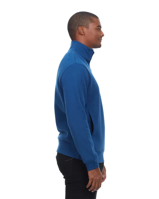 Threadfast Apparel Unisex Ultimate Fleece Quarter-Zip Sweatshirt — view 8