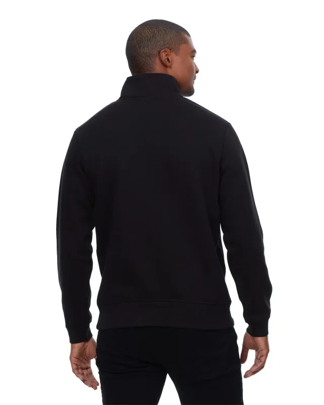 Threadfast Apparel Unisex Ultimate Fleece Quarter-Zip Sweatshirt — view 9
