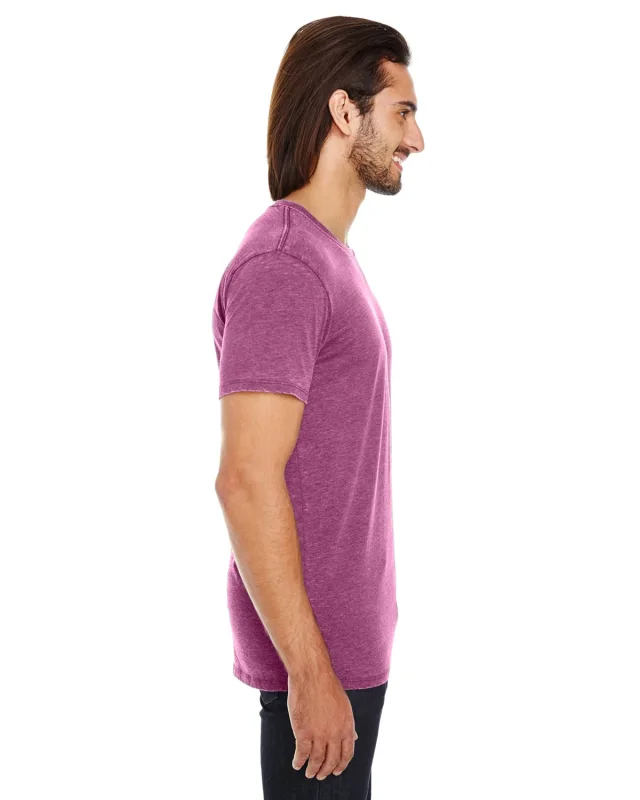 Threadfast Apparel Unisex Vintage Dye Short-Sleeve T-Shirt — view 17