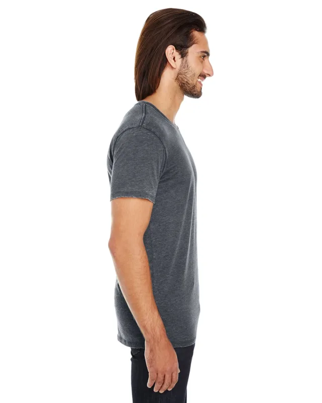 Threadfast Apparel Unisex Vintage Dye Short-Sleeve T-Shirt — view 6