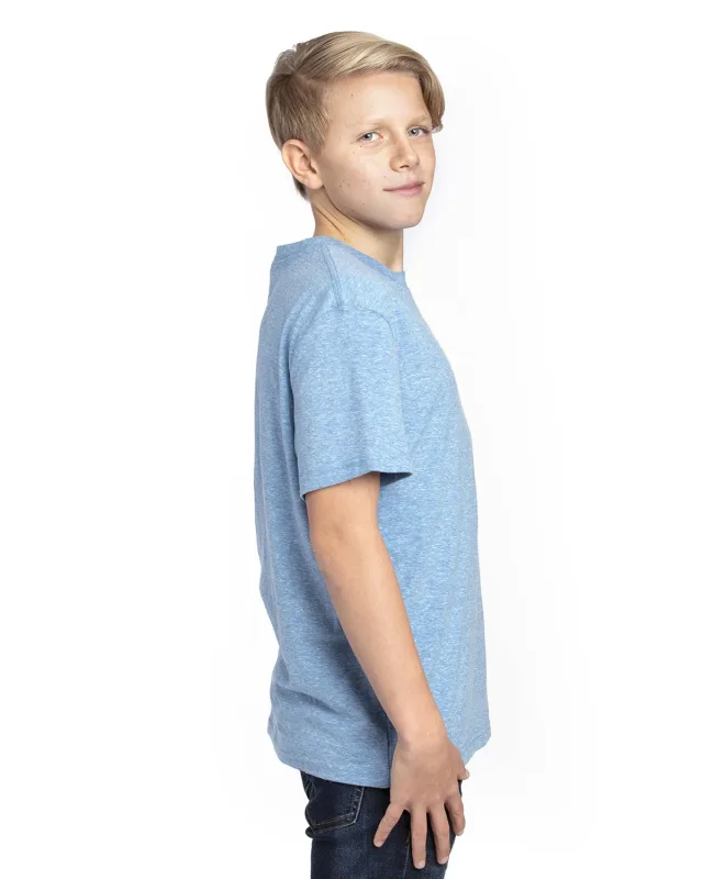 Threadfast Apparel Youth Triblend T-Shirt — view 8