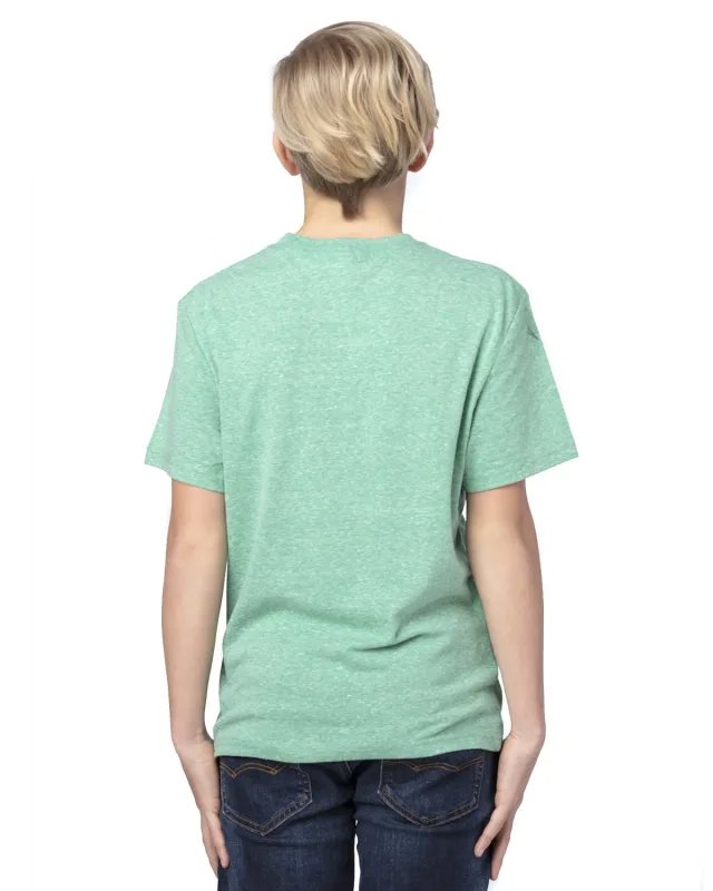 Threadfast Apparel Youth Triblend T-Shirt — view 9