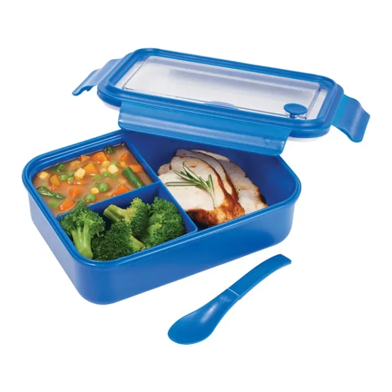 Three Compartment Food Storage Bento Box — view 10
