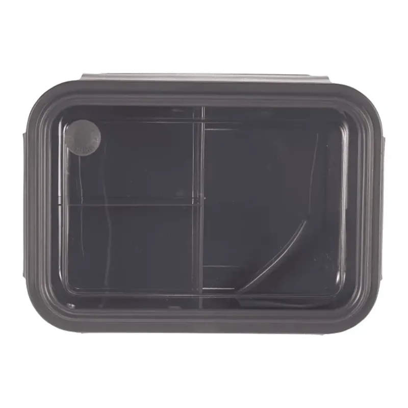 Three Compartment Food Storage Bento Box — view 2