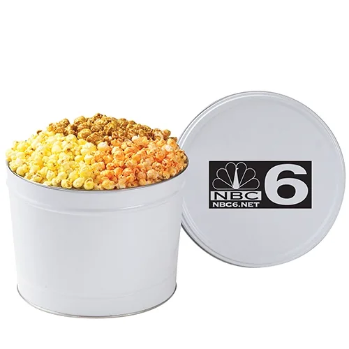 Three-Flavor Popcorn Tin Gift Set — view 5