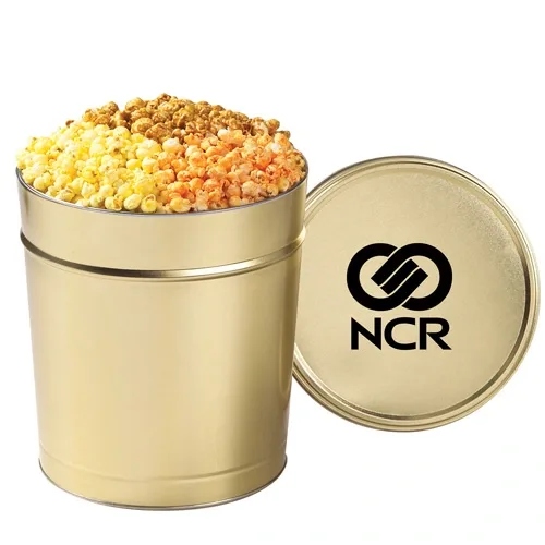 Three-Flavor Popcorn Tin Gift Set — view 7