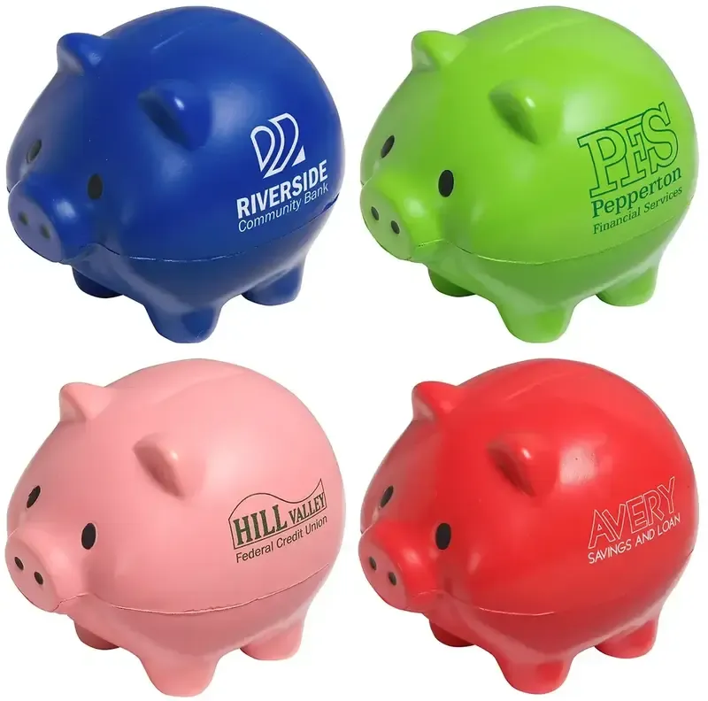 Custom Thrifty Pig Stress Reliever