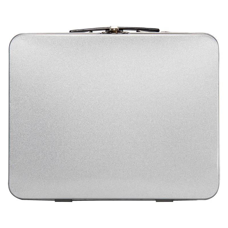 Imprinted Throwback Tin Lunch Box — view 5